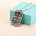 Titanium Steel Color Photo Necklace Custom Square Heart DIY Couple Pendant Creative Clavicle Necklace