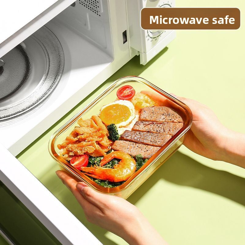 Transparent High Borosilicate lunch box